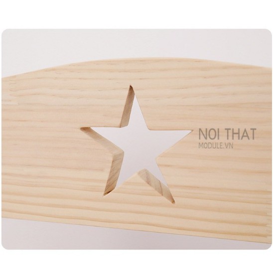 Giá treo quần áo cho em bé, chất liệu gỗ thông tự nhiên kiểu dáng siêu đẹp