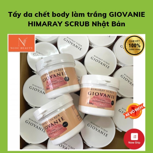 Tẩy Da Chết Body Làm Trắng GIOVANIE HIMARAY SCRUB