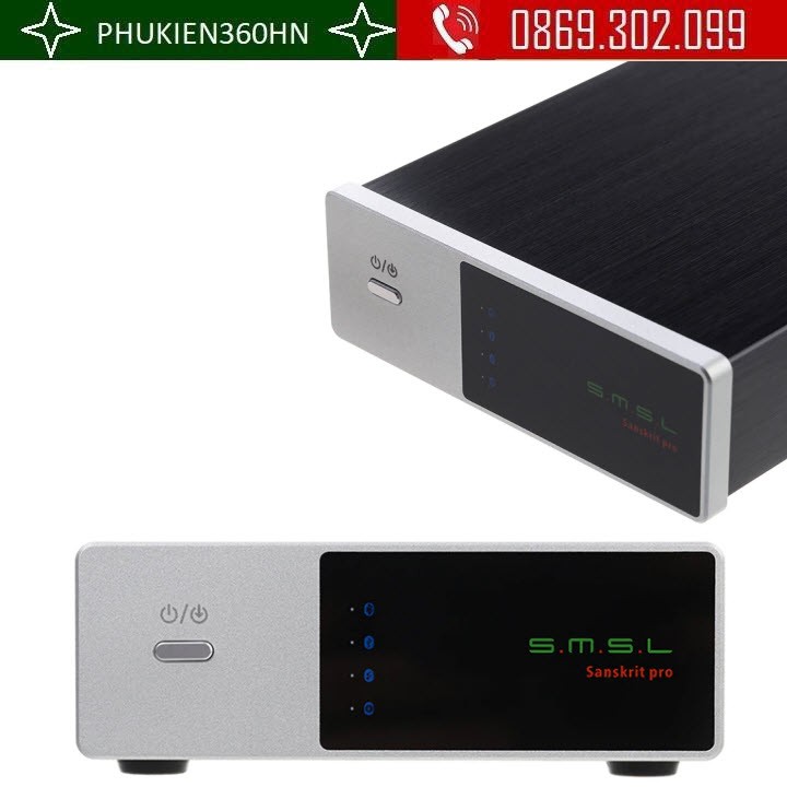 Bộ Giải Mã Âm Thanh SMSL Sanskrit-PRO DAC Bộ chuyển đổi kỹ thuật số, Giải mã đầu vào USB / Quang / Đồng trục, Chính Hãng