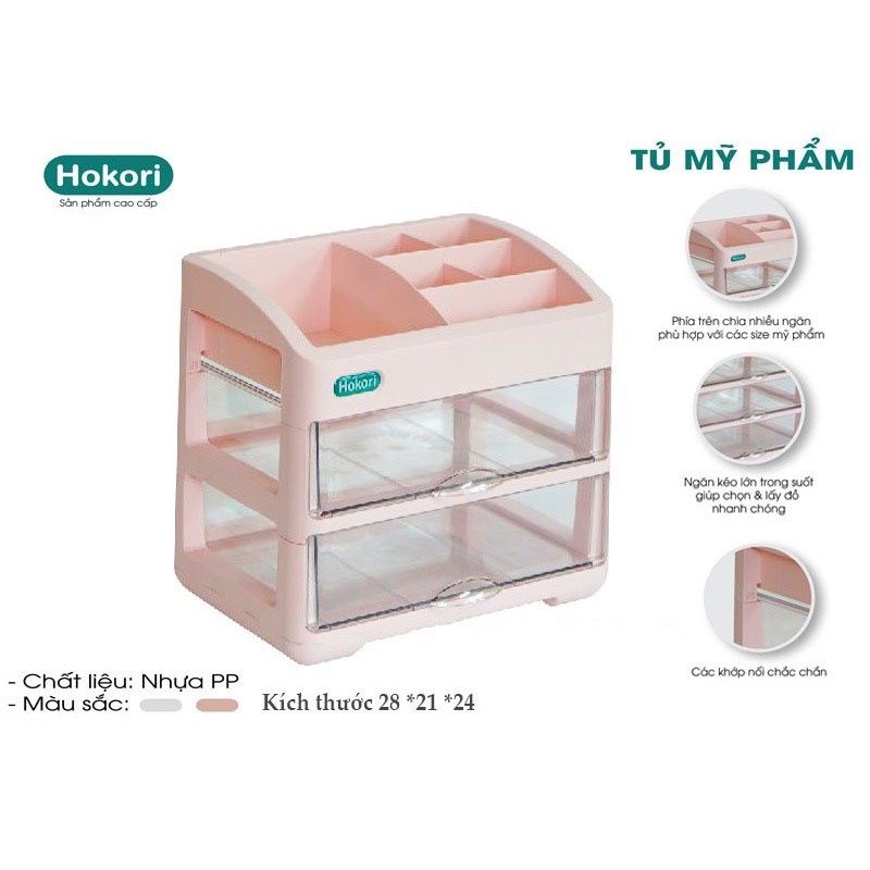 Kệ Mỹ Phẩm ,Tủ Đựng Mỹ Phẩm HOKORI VIỆT NHẬT