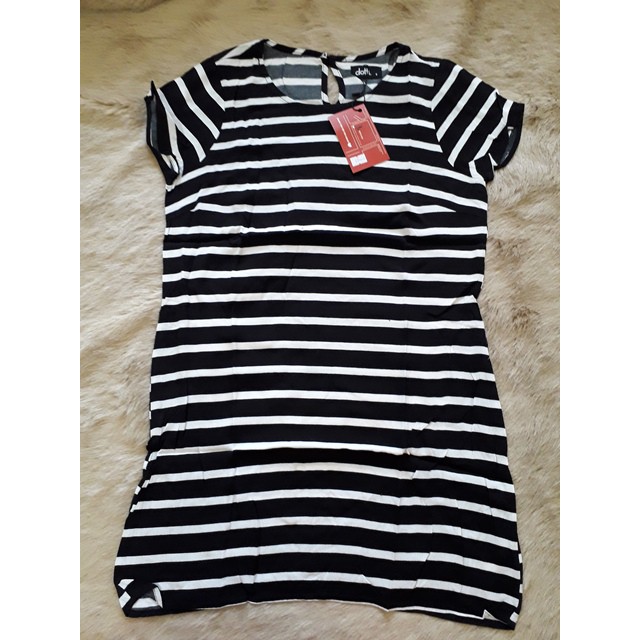 Áo vải sọc form dài,hàng Úc,size 8
