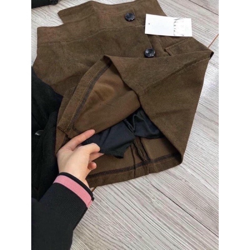 Chân váy nhung tăm bigsize 60kg-92kg | BigBuy360 - bigbuy360.vn