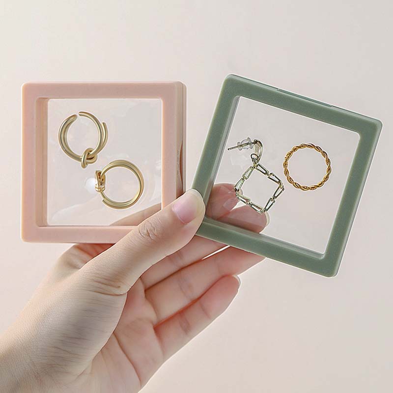 Hộp Nhựa Pe Trong Suốt Dùng Trưng Bày Huy Hiệu/ Trang Sức Để Bàn