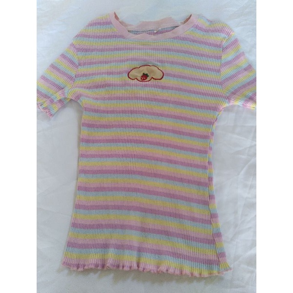 Pass áo thun gân kiểu 2hand