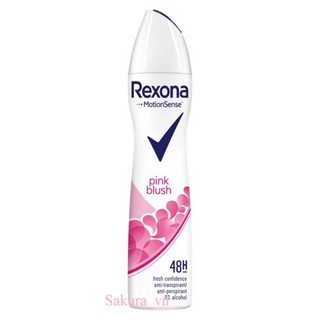 Xịt khử mùi Rexona pink blush 200ml