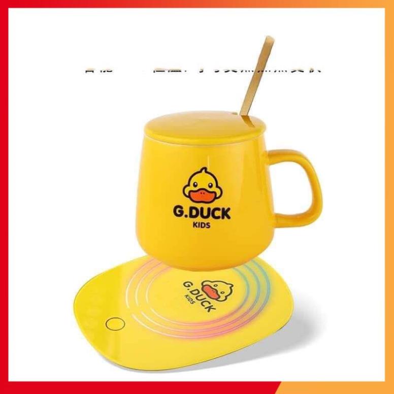 BỘ CỐC VÀ ĐẾ HÂM NÓNG VỊT VÀNG