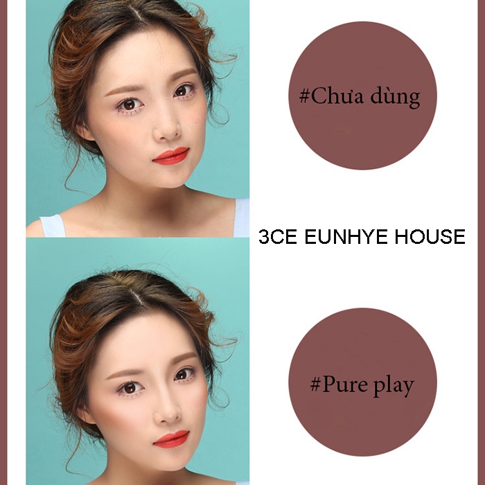 Bảng Phấn Má Hồng 3 Ô 3CE Eunhye House Makeup Combination Repair Tray