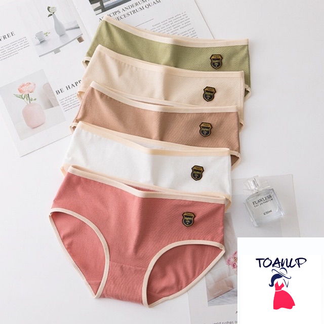 Quần Lót Nữ Cotton dễ thương mềm mại tôn dáng - Hàng Xuất Nhật Happy girl L