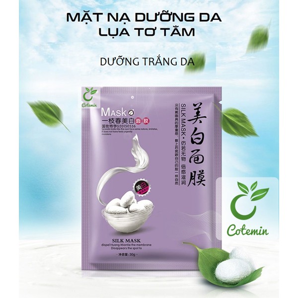 Mặt nạ giấy dưỡng da trị mụn ONE SPRING Silk Mask cấp ẩm thải độc tơ tằm | BigBuy360 - bigbuy360.vn