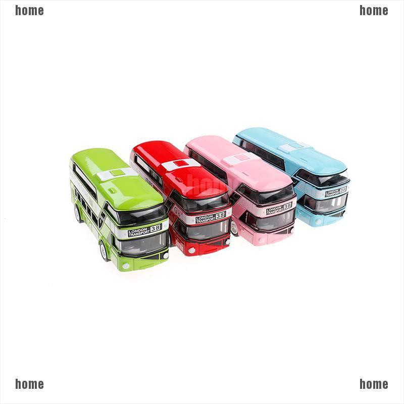 Xe Buýt 2 Tầng Bằng Kim Loại Tỉ Lệ 1: 43 Độc Đáo Sống Động