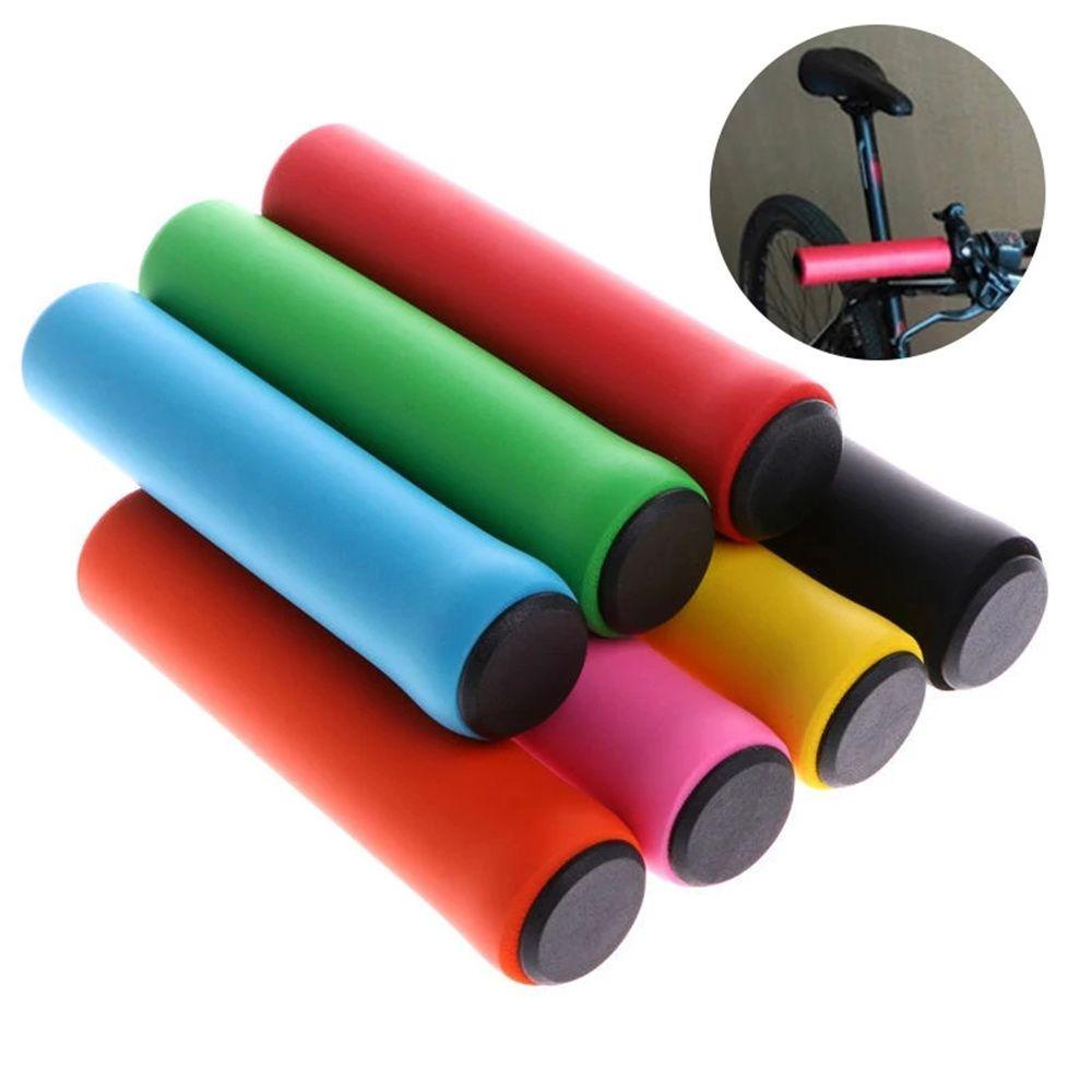 1 Cặp Bọc Tay Lái Xe Đạp Hấp Thụ Sốc Siêu Nhẹ Chống Trượt