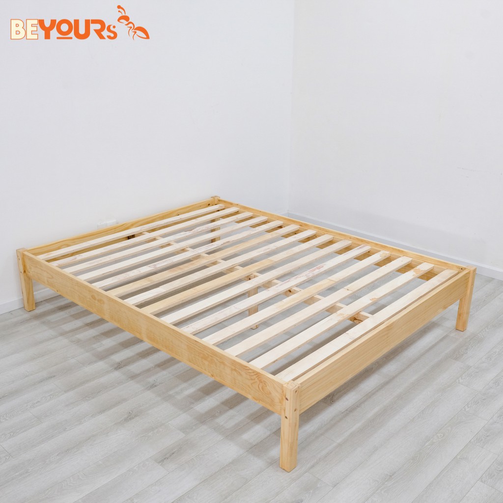 Giường Ngủ Pallet Gỗ Thông Minh BEYOURs Acep Bed Nội Thất Kiểu Hàn Lắp Ráp Phòng Ngủ | BigBuy360 - bigbuy360.vn