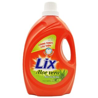 Nước Giặt Lix Alovera Bảo Vệ Da Tay 4kg