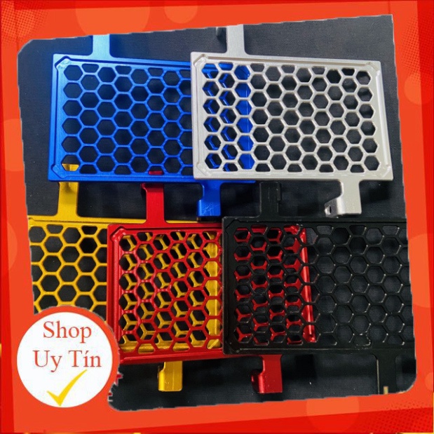 CHE KÉT NƯỚC,BẢO VỆ KÉT NƯỚC NHÔM CNC TRANG TRÍ XE EXCITER 155 SIÊU MỚI CAO CẤP