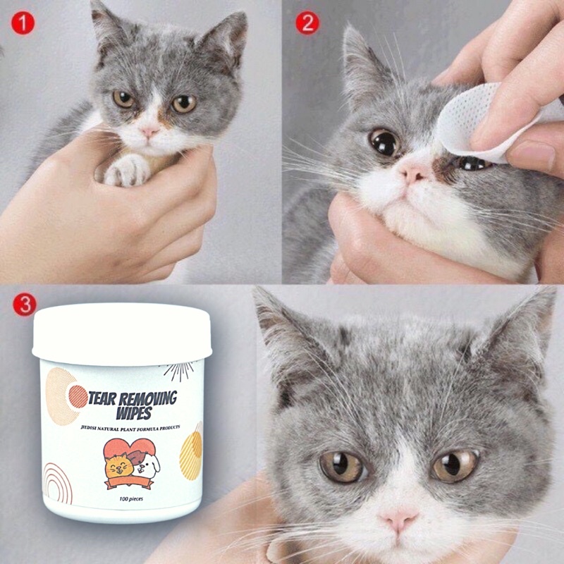 GIẤY LAU MẮT LAU TAI CHO CHÓ MÈO 👂👁