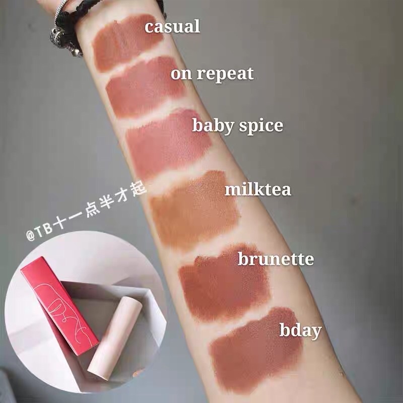 [Sale Cực Rẻ ]Son thỏi Sunnies Face dòng fluffmatte - Vỏ đục