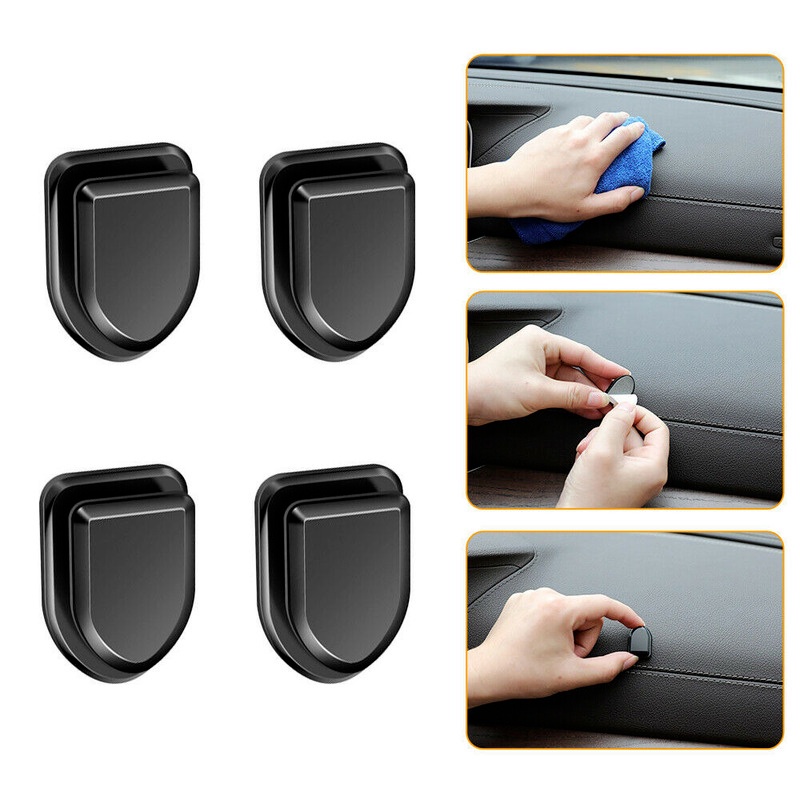 Móc Treo Dây Cáp/Tai Nghe Gắn Tường Tự Dính Sắp Xếp Gọn Gàng Cho Xe Hơi