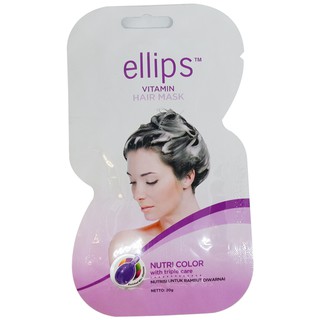 Kem Ủ Tóc Ellips - Dưỡng Chất Nuôi Tóc Khỏe - Chăm Sóc Tóc Nhuộm