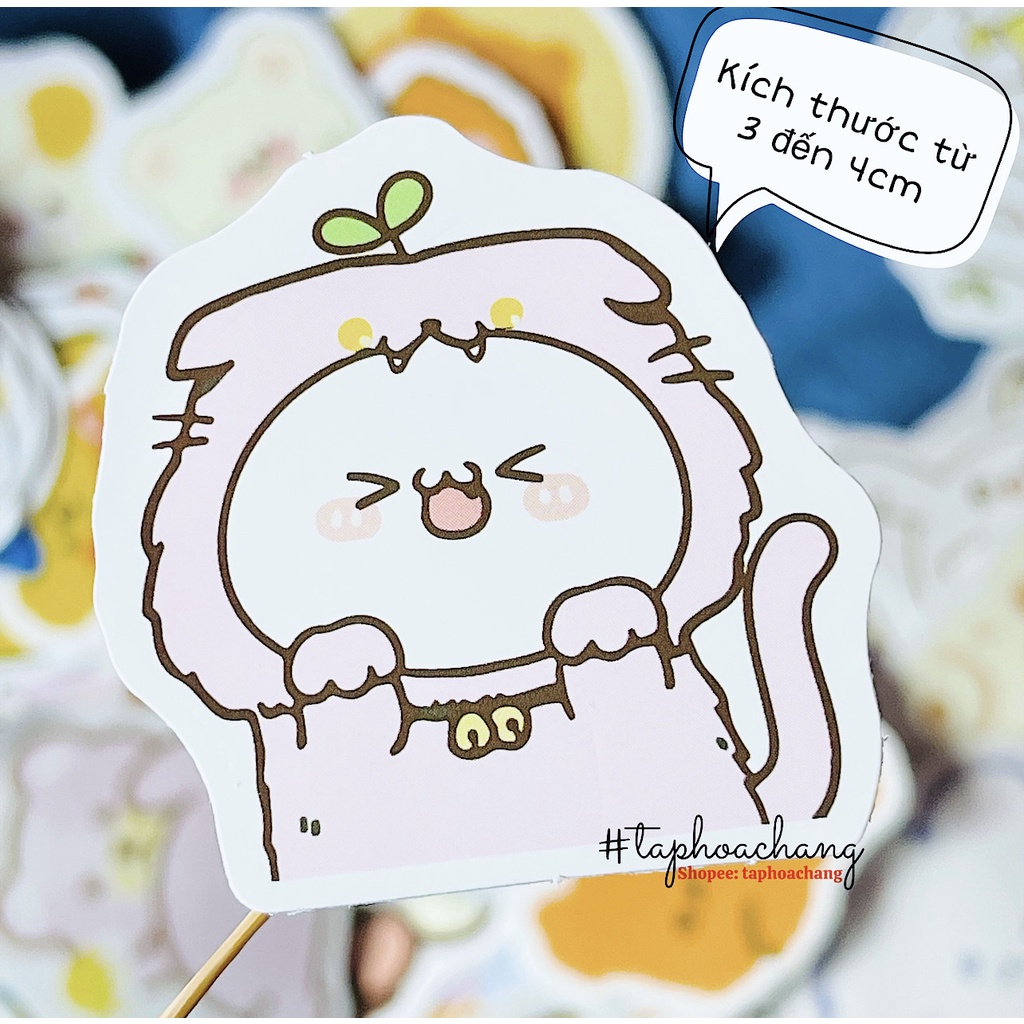 10 Sticker hình dán đáng yêu - Hình dán trang trí dễ thương