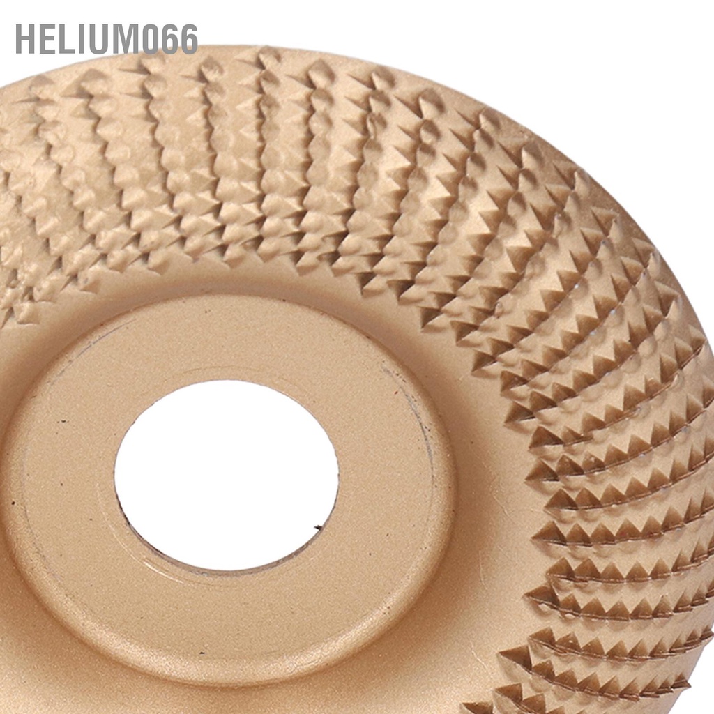 Helium066 Đĩa khắc gỗ Mài định hình Bánh xe thép không gỉ cho máy mài góc 22mm