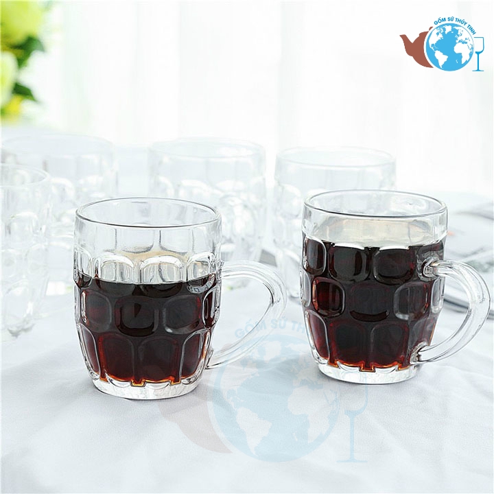 BỘ 06 LY THỦY TINH DELI CÓ QUAI ZB01150-217
