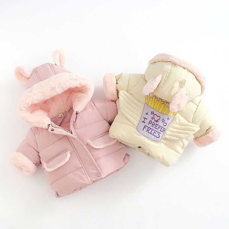 Áo Khoác Nhồi Bông Dày Phong Cách Công Chúa Thời Trang Mùa Đông 2020 Dành Cho Bé Gái ^ o ^ 2020