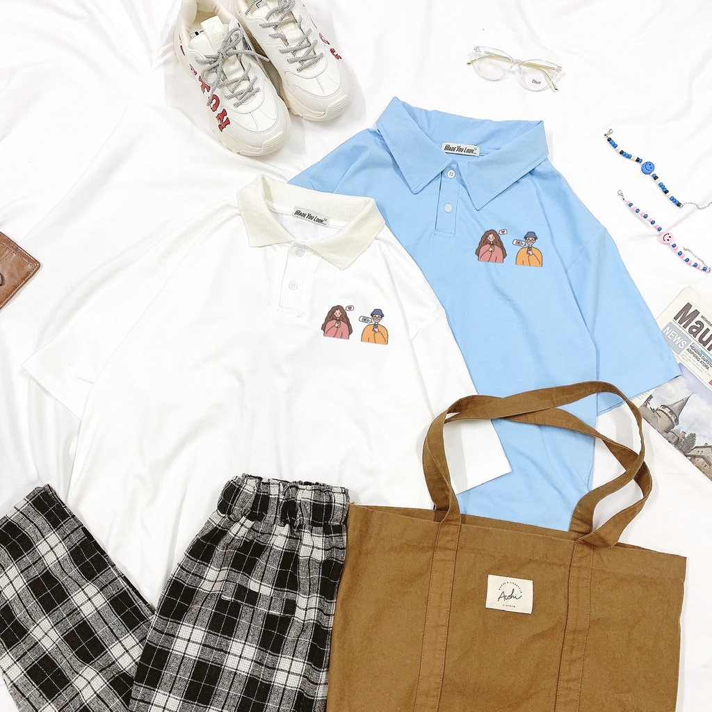 Áo thun polo tay lỡ 🍕 Tin Nhắn 🍕 phông Unisex nam nữ tee oversize form rộng pull Ulzzang Streetwear Hàn Quốc vải mềm | BigBuy360 - bigbuy360.vn