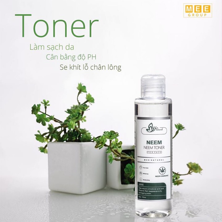 Nước cân bằng da Toner Neem giúp sáng da 150ml