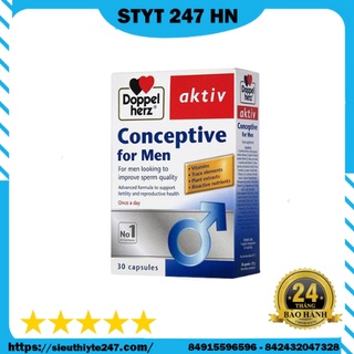 Doppelherz Conceptive For Men hỗ trợ tăng cường sinh lý nam 30 viên