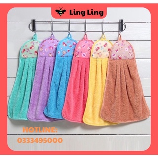 Combo sỉ 20 khăn lau tay cotton nhà bếp