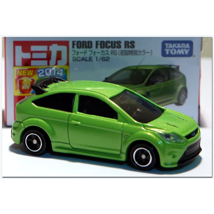 Mô Hình Xe Hơi Ford Focus Rs No. 50 Green Tomica Takara Tomy