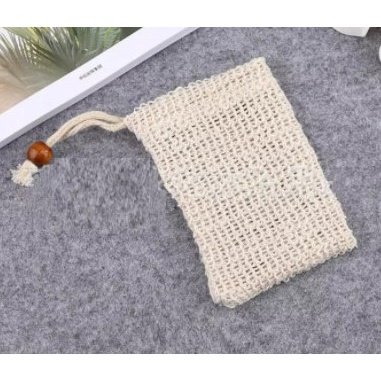 Túi Vải Tạo Bọt Xà Phòng / Xà Bông Sợi Linen / Tẩy Tế Bào Chết tiện dụng ( dùng thay cho Bông Tắm )