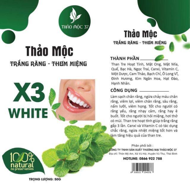 KEM ĐÁNH TRẮNG RĂNG Thảo Mộc 37