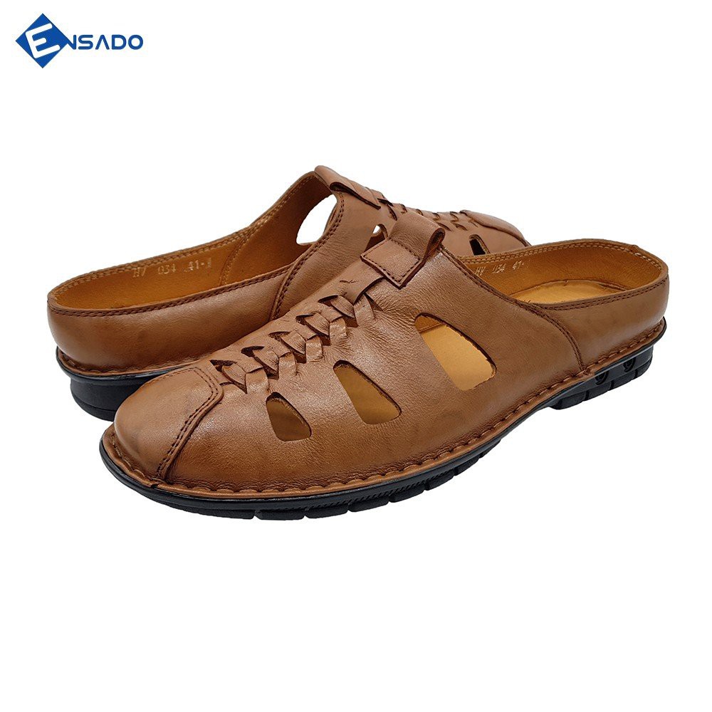 Giày Lười Hè Giày Mùa Hè Nam Da Bò Đẹp Độc Đáo Ensado LH0816
