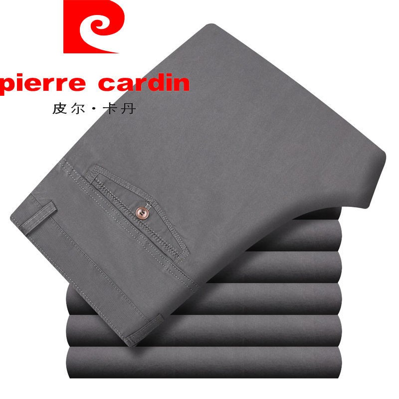 PIERRE CARDIN Quần Tây 100% Cotton Thoáng Khí Thời Trang Cho Nam