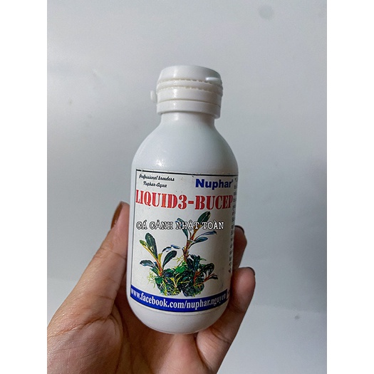NUPHAR LIQUID BUCEP 3 PHÂN NƯỚC CHO CÂY THỦY SINH