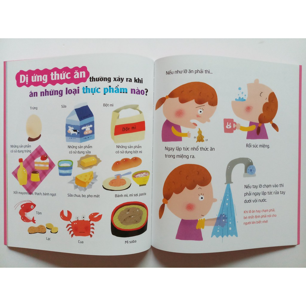 Sách Ehon - Các Bệnh Thường Gặp - Combo 5 Cuốn