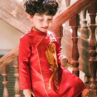 Áo dài cho bé trai