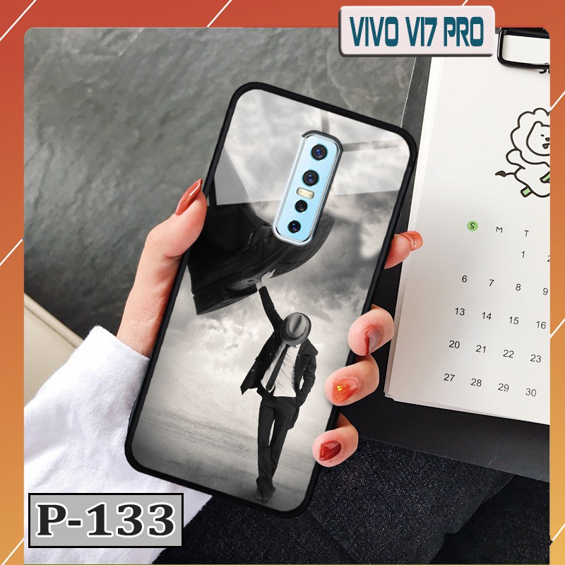 Ốp Vivo V17 Pro - lưng kính in hình 3D