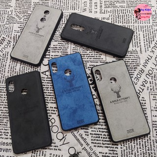 Ốp Lưng Deer Dành Cho Xiaomi Redmi 5 Plus / Redmi Note 5 Vải Jean Hình Hươu Đẹp