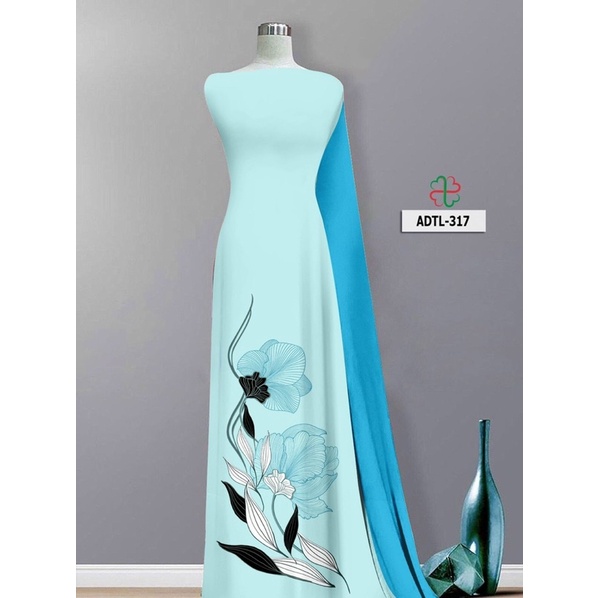 Vải áo dài in 3D