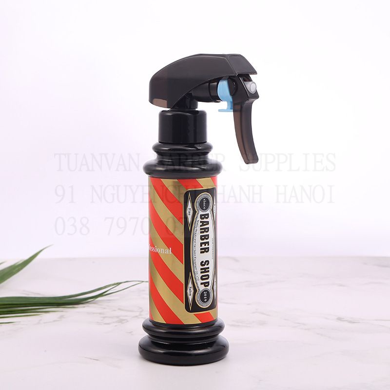 Bình xịt phun sương đèn pole 150ml barber salon tiệm tóc