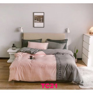 Bộ chăn ga gối cotton Tici TC21 set 4 món siêu đẹp bền Nhập Khẩu