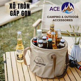 [Chính hãng] Xô nước gấp gọn dã ngoại Naturehike Glamping NH20SJ040