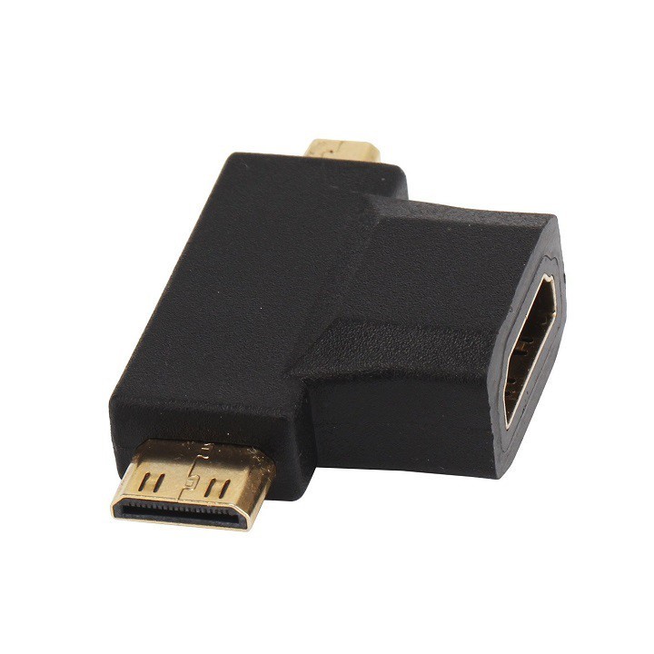 Đầu nối HDMI đa năng - Đầu nối HDMI vuông góc 90 độ - Đầu nối HDMI 2 đầu đực cái - Micro HDMI to HDMI - HDMI connect