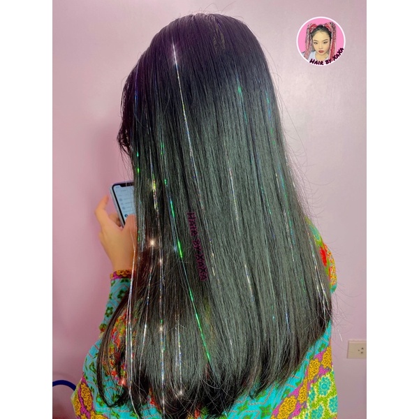 Sợi Kim Tuyến Nối Tóc Siêu Lấp Lánh Bling Bling