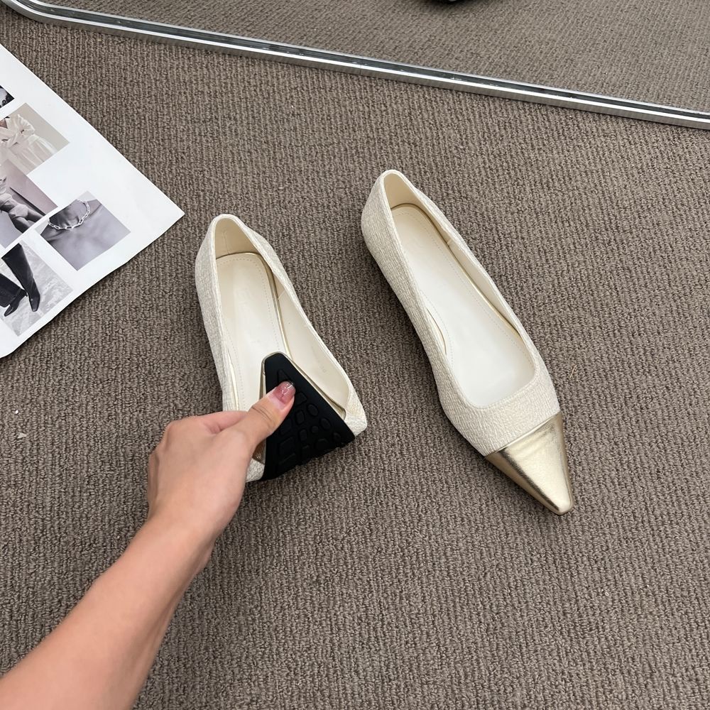 Giày Sandal Mũi Nhọn Màu Sắc Xinh Xắn Thời Trang Mùa Hè