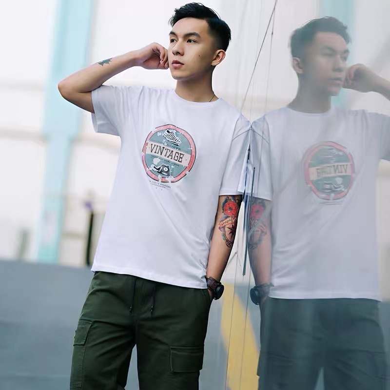 Áo thun nam nữ hình vintage chất cotton 4 chiều xịn ,áo phông unisex shophienmai