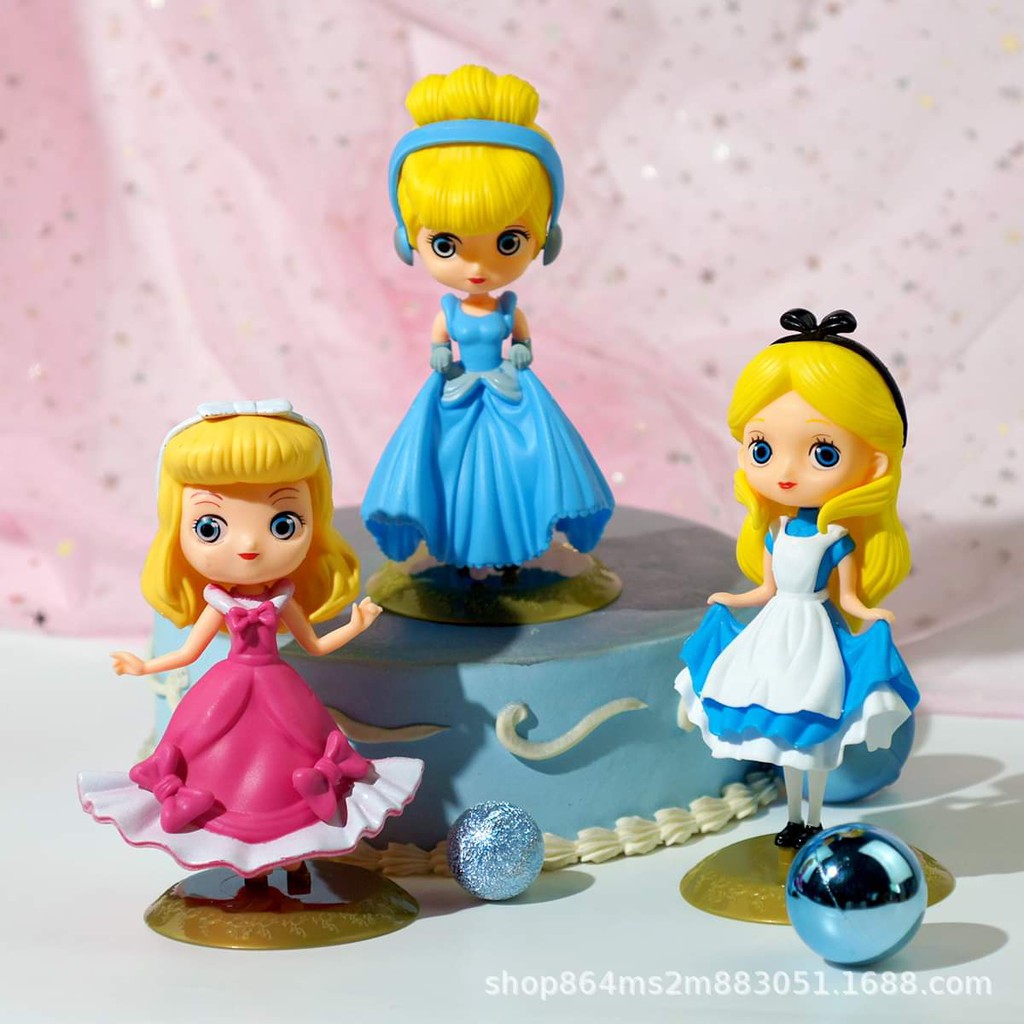 búp bê trang trí bánh sinh nhật [FREESHIP] công chúa elsa