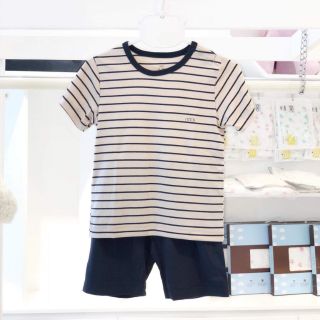 Bộ CVC kẻ trơn xanh đen Nous